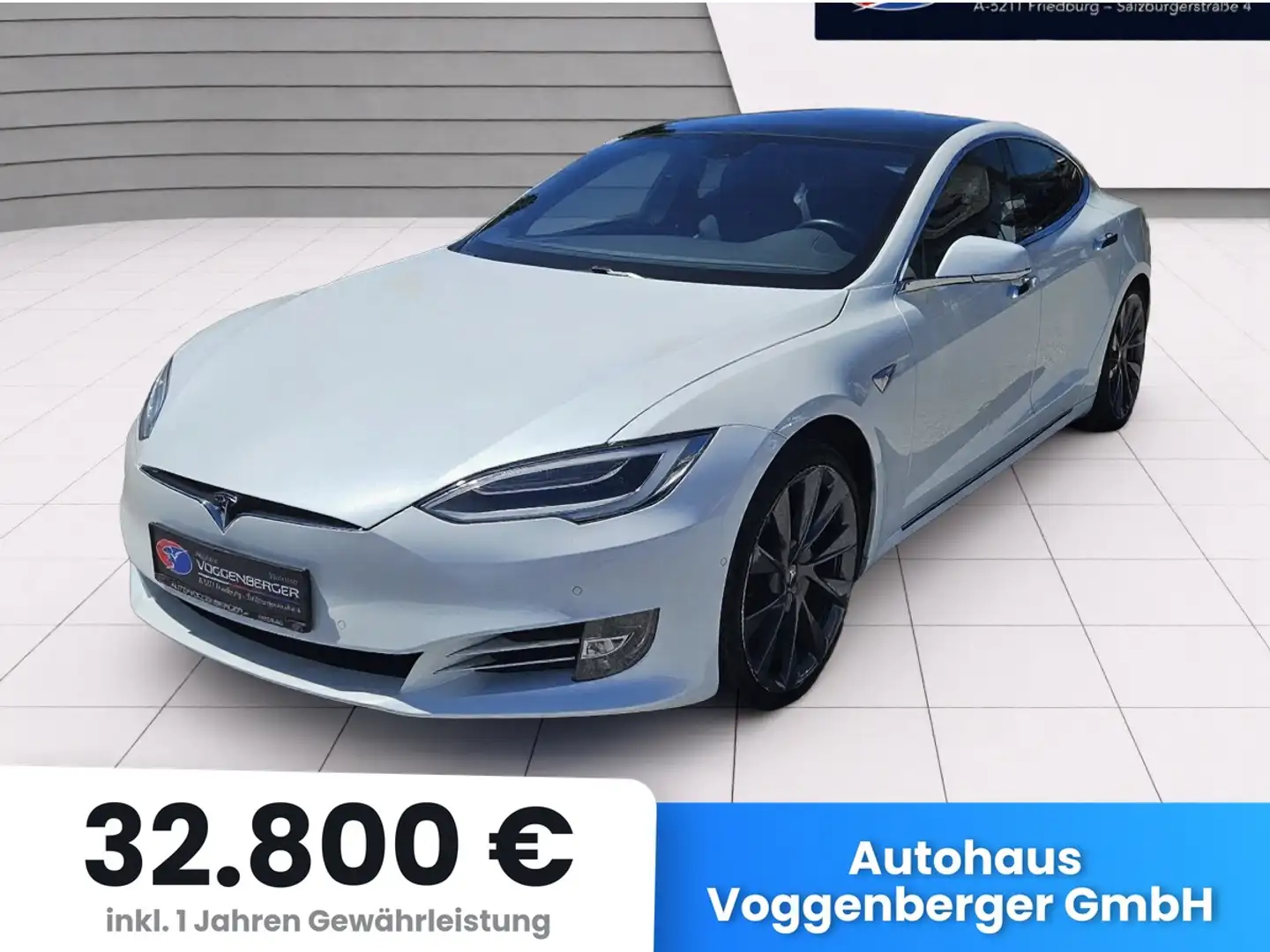 Tesla Model S Model S Raven Dual Motor 75kWh Weiß - 1