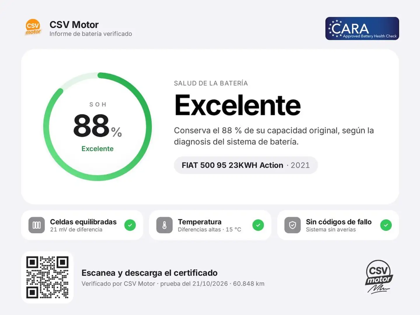 Fiat 500 Action Hb 185km 70kW 95CV - 2