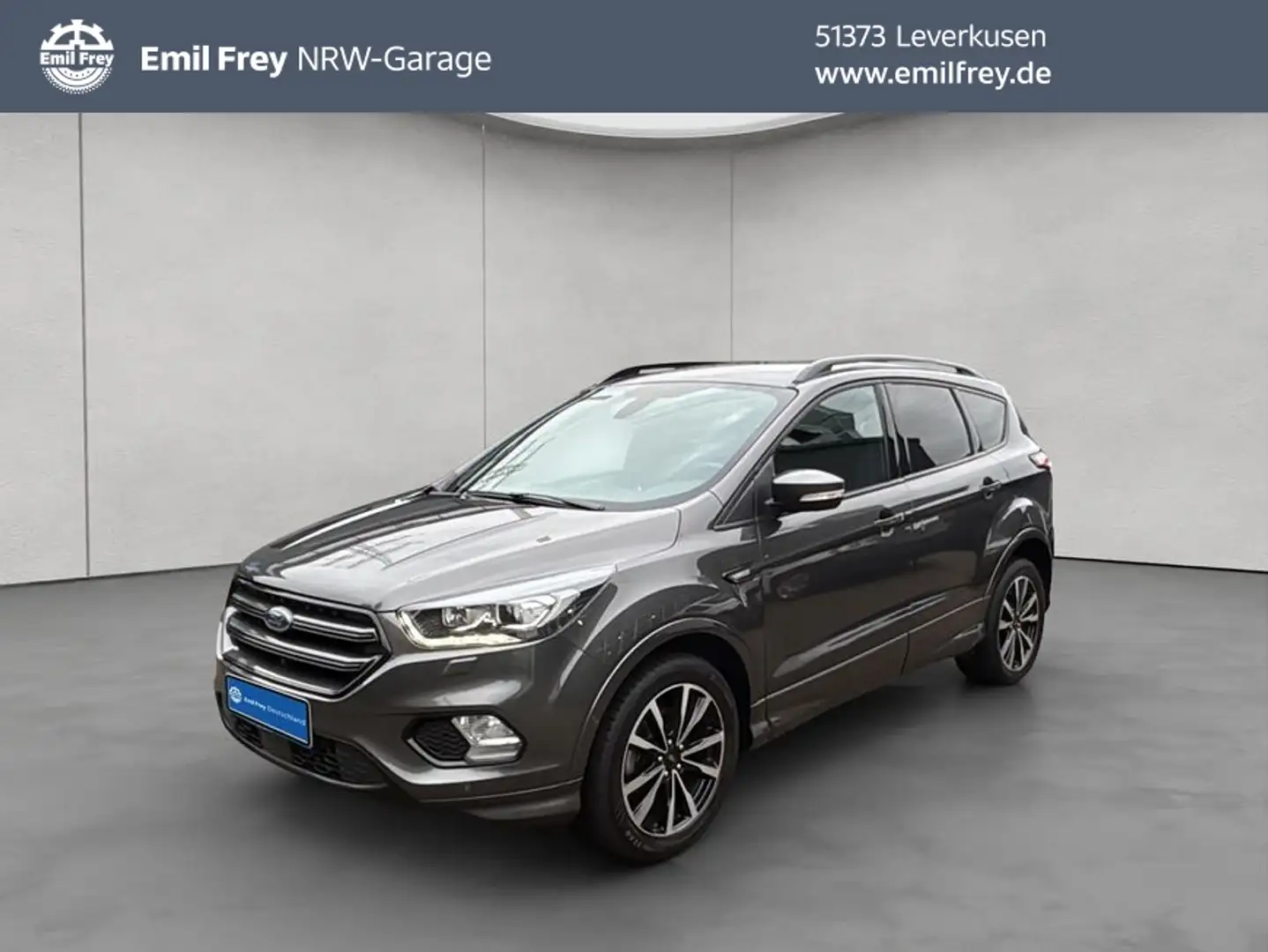 Ford Kuga 1.5 EcoBoost 2x4 ST-Line XENON+NAVI+SHZ+PDC Gris - 1