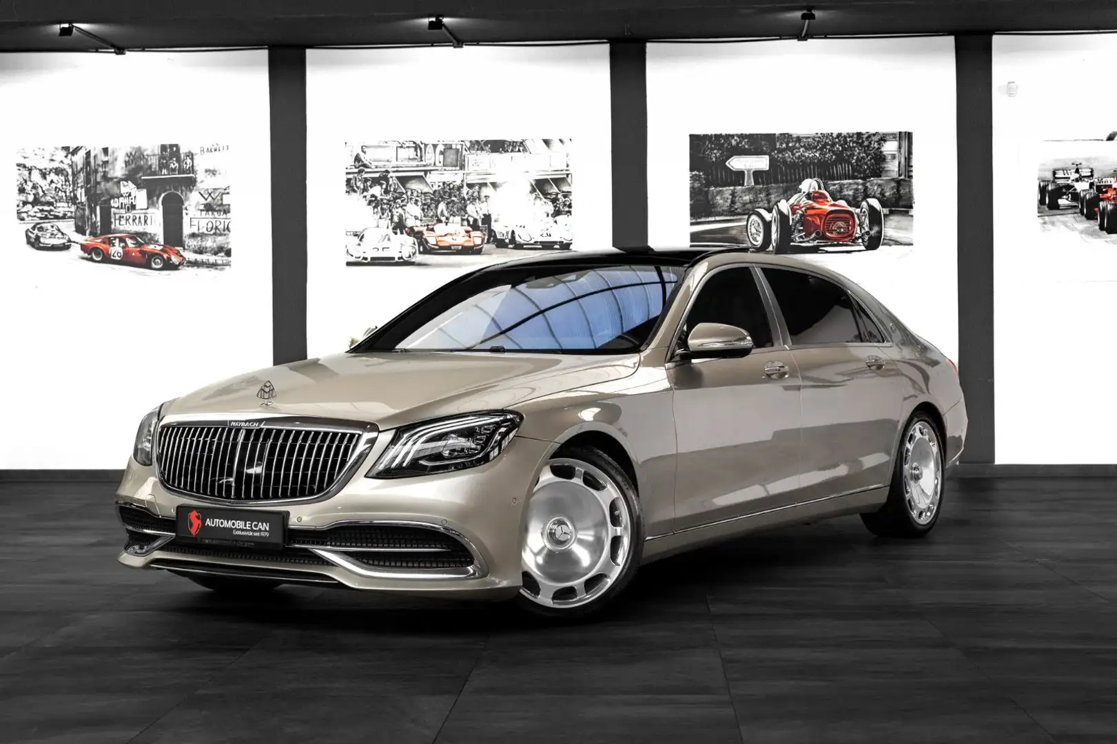 Maybach Sonstige S 560 Maybach #MANUFAKTUR #FOND-TV #5-SITZE Beige - 1
