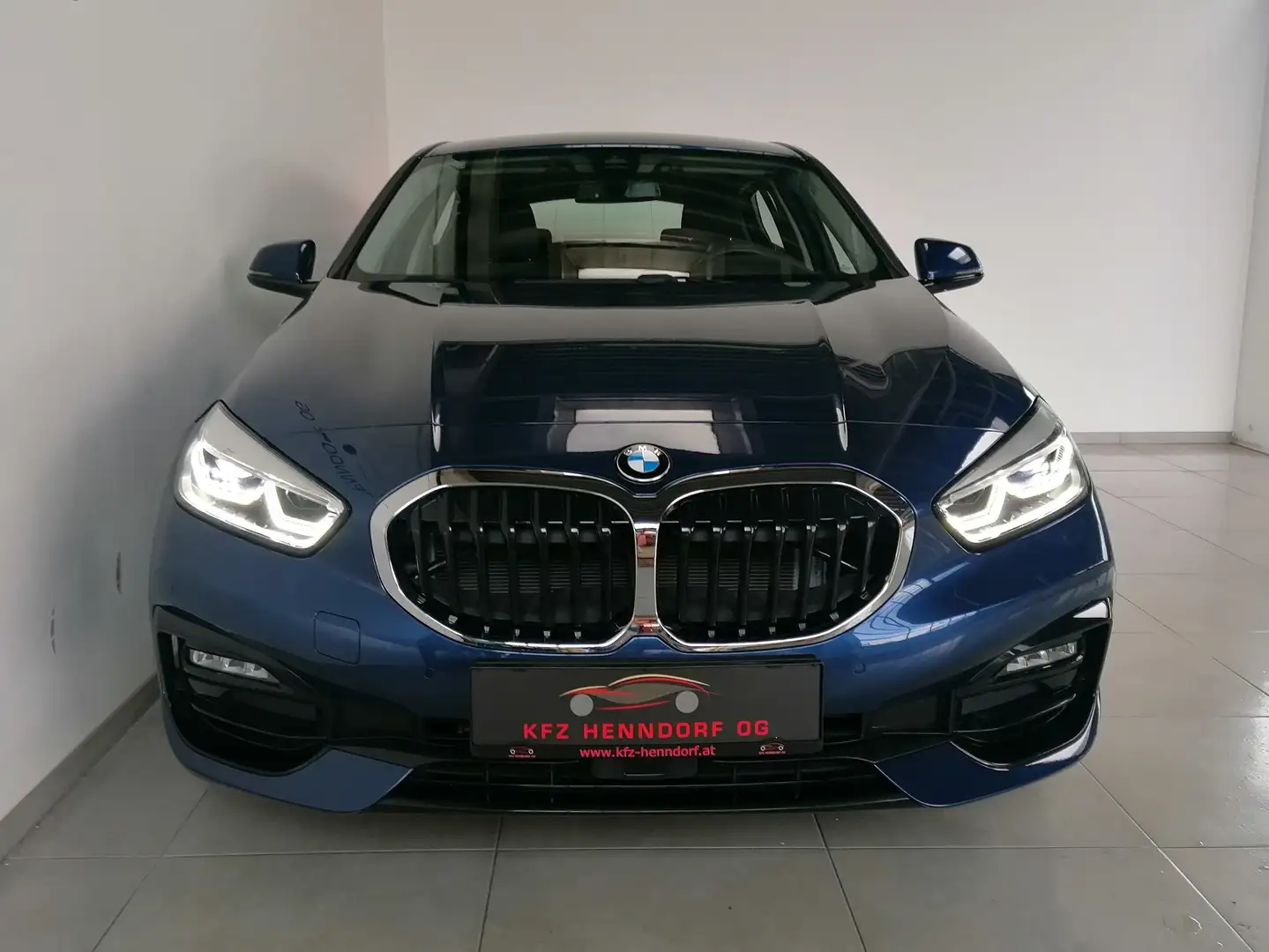 BMW 120 120d xDrive Aut. Sportline Bleu - 2