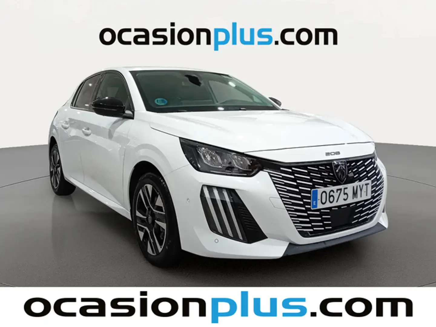 Peugeot 208 1.2 Hybrid Allure e-DCS6 100 Blanc - 2