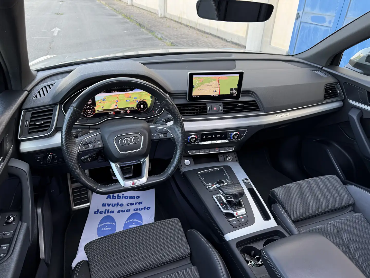 Audi Q5 40 2.0 tdi S line Plus quattro 190cv s-tronic my20 Gris - 2