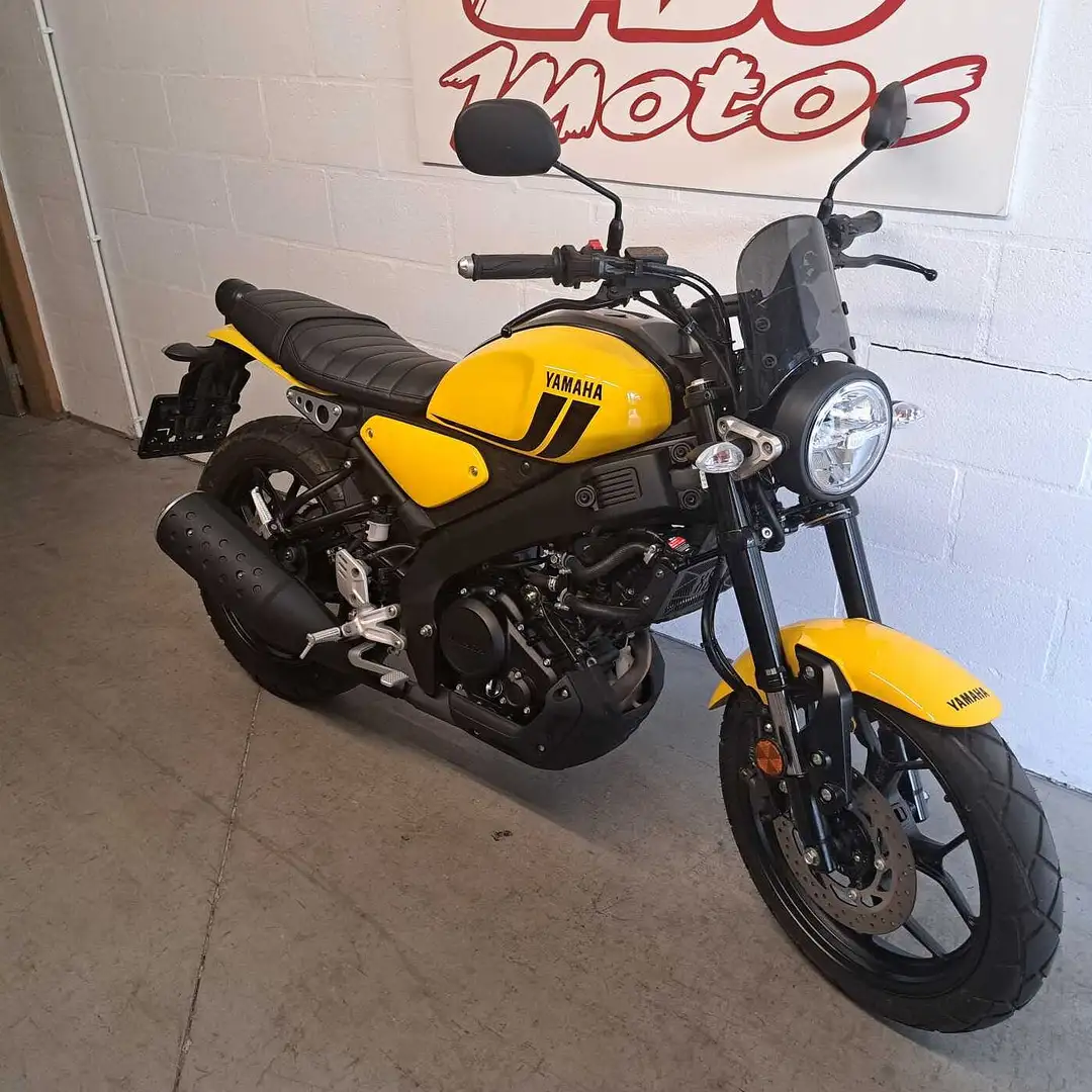 Yamaha MTM125 Geel - 2
