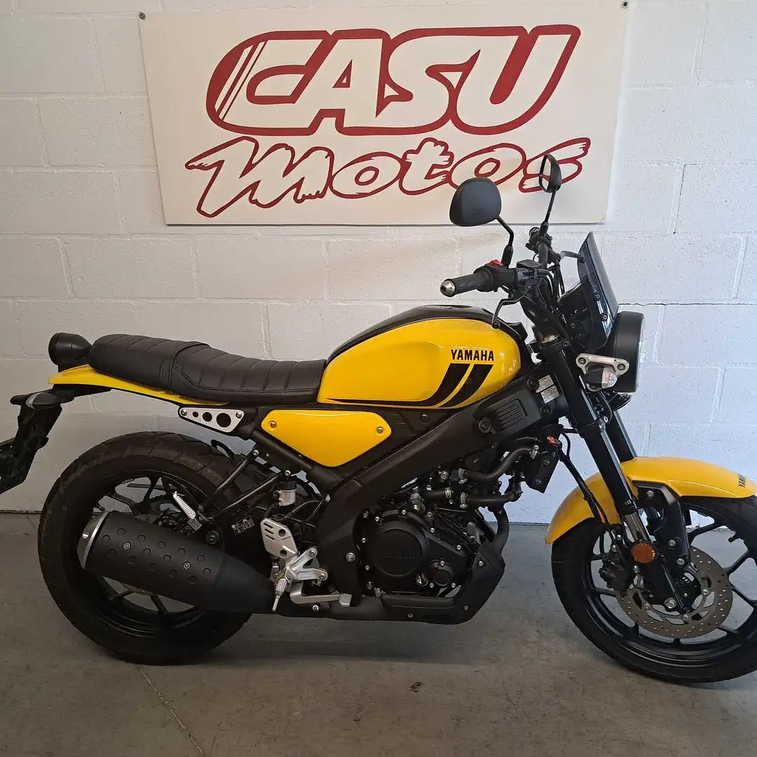 Yamaha MTM125 Geel - 1