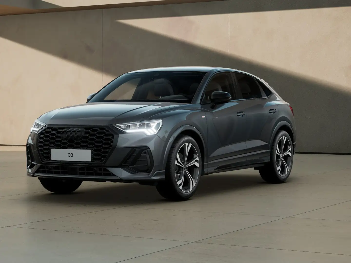 Audi Q3 Audi  sportback 35 2.0 tdi Blackline s-tronic Grigio - 1