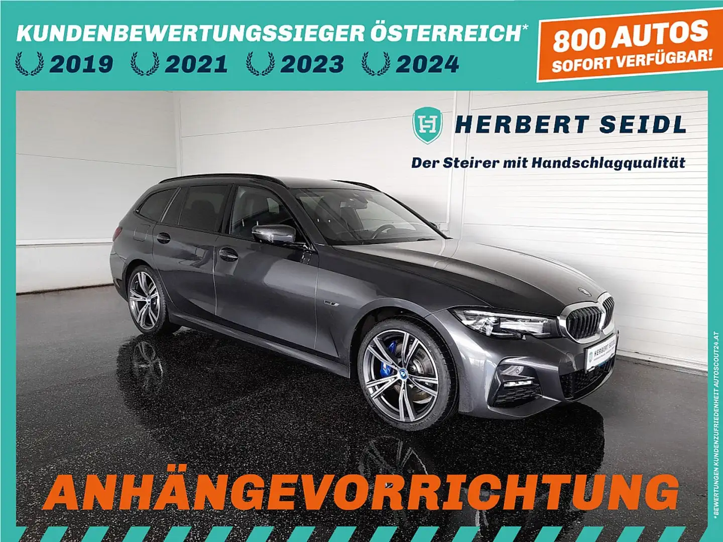 BMW 330 e Touring M-Sport PHEV Aut. *LASER LED / 19 ZOL... Grigio - 1