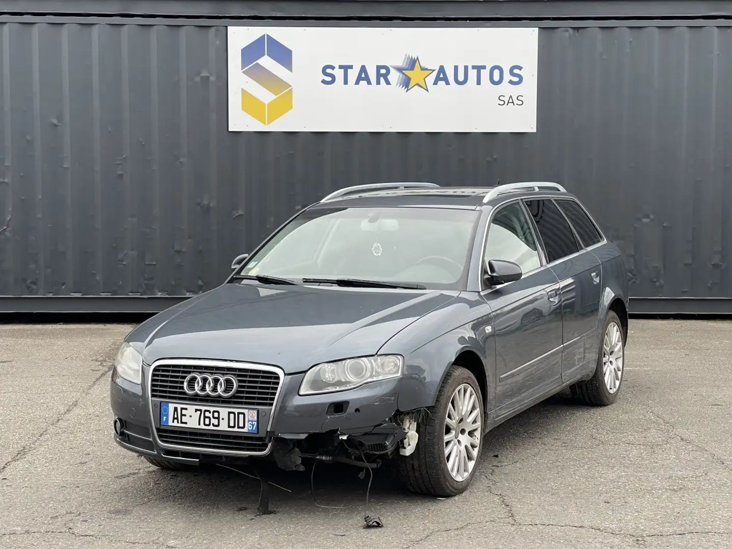 Audi A4 A4 Avant 2.0 TDI Ambition Luxe DPF Gris - 1