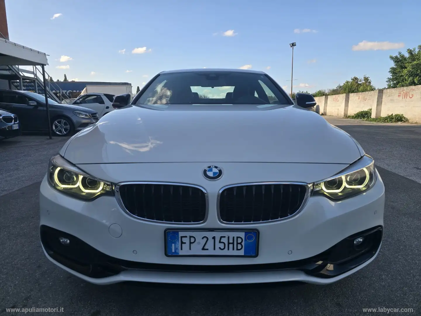 BMW 428 420d Coupé Sport Weiß - 2