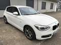 BMW 120 1er Diesel (5-Türer) 120d Sport Line Weiß - thumbnail 16