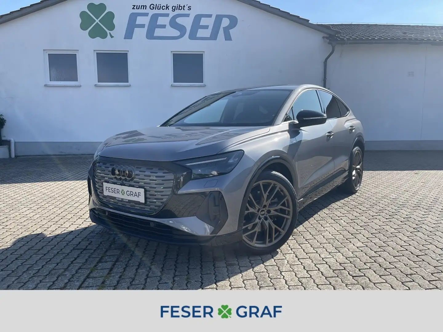 Audi Q4 e-tron Sportback 40 e-tron ACC MATRIX PANO SONOS Grau - 1