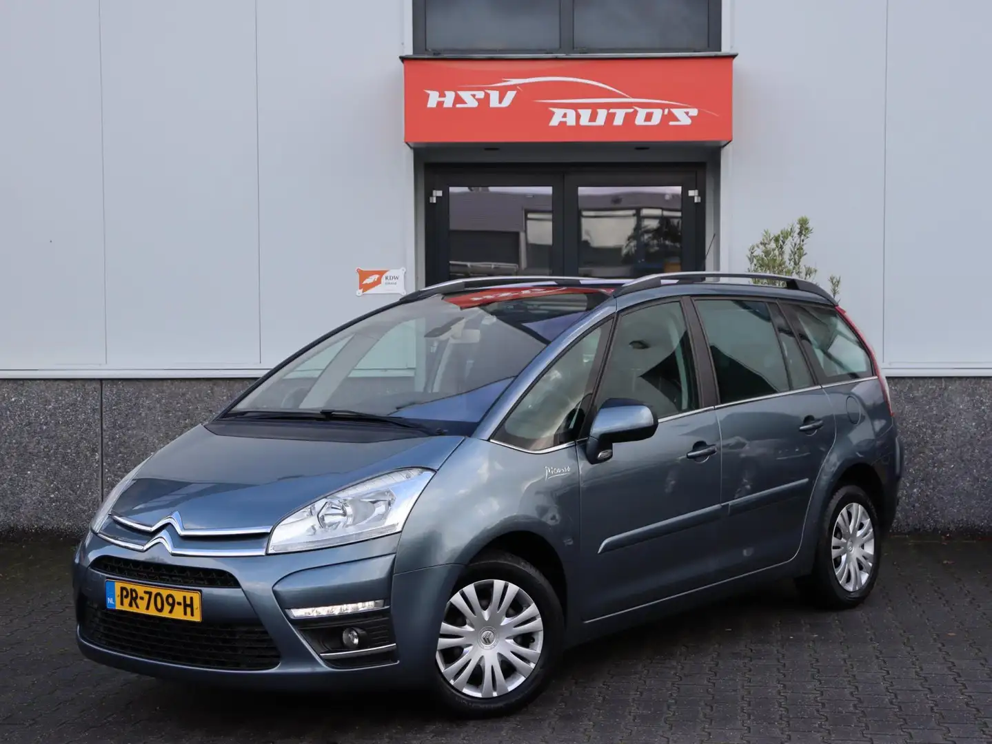 Citroen Grand C4 Picasso 1.6 VTi Tendance 7p airco cruise trekhaak Grijs - 1