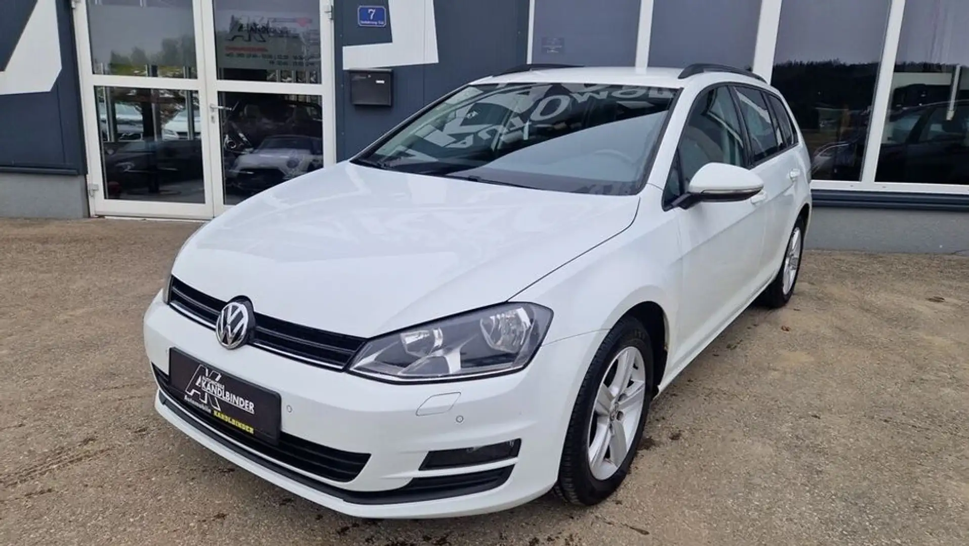 Volkswagen Golf Variant Comfortline TDI Weiß - 1