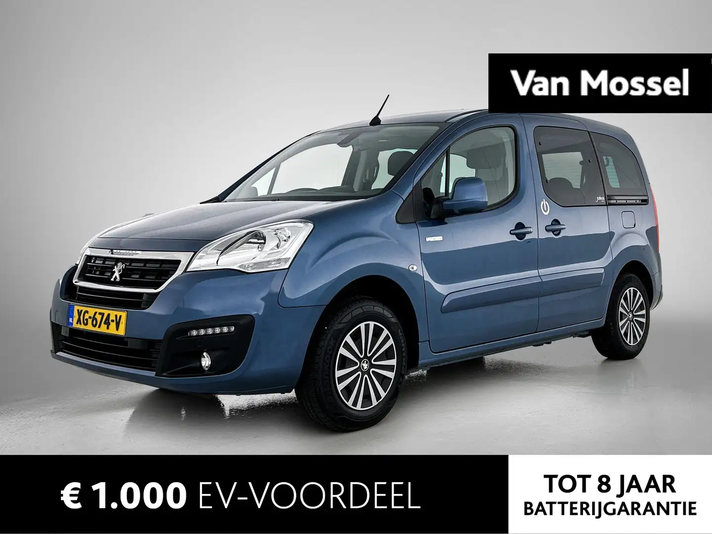 Peugeot Partner Tepee Electric Active Bleu - 1