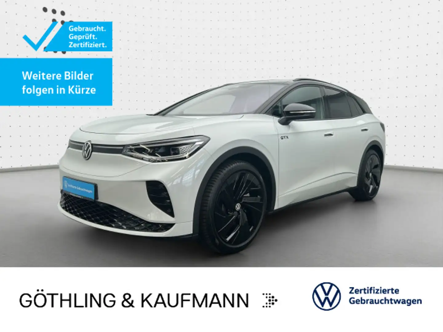 Volkswagen ID.4 GTX 4M*NAVI*PANO*WP*Sportpaket*21Zoll*ASG*D Weiß - 1