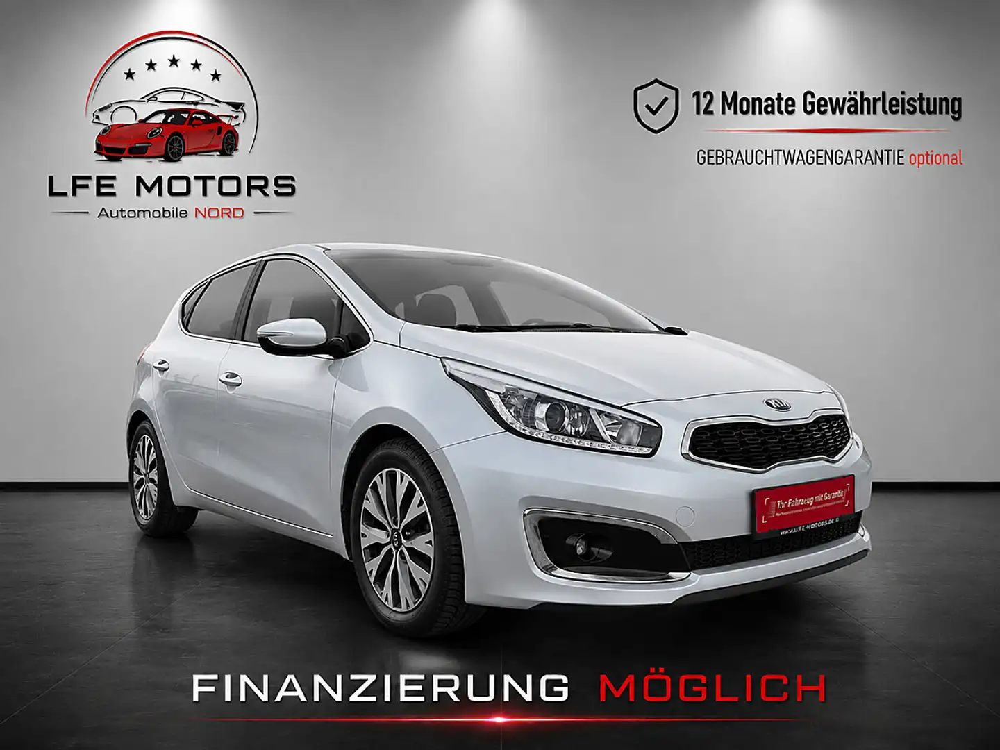 Kia Ceed / cee'd cee'd 1,6 CRDi Aut. - NAVI - KAMERA - TOP - Silber - 1