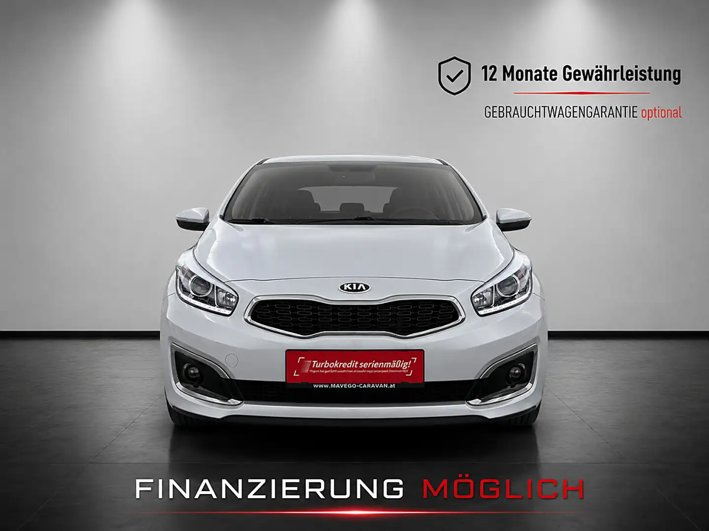 Kia Ceed / cee'd cee'd 1,6 CRDi Aut. - NAVI - KAMERA - TOP - Silber - 2