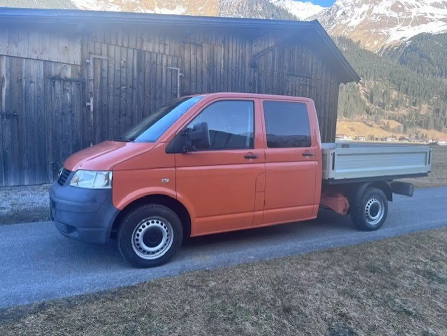 Volkswagen T5 Pritsche Arancione - 1