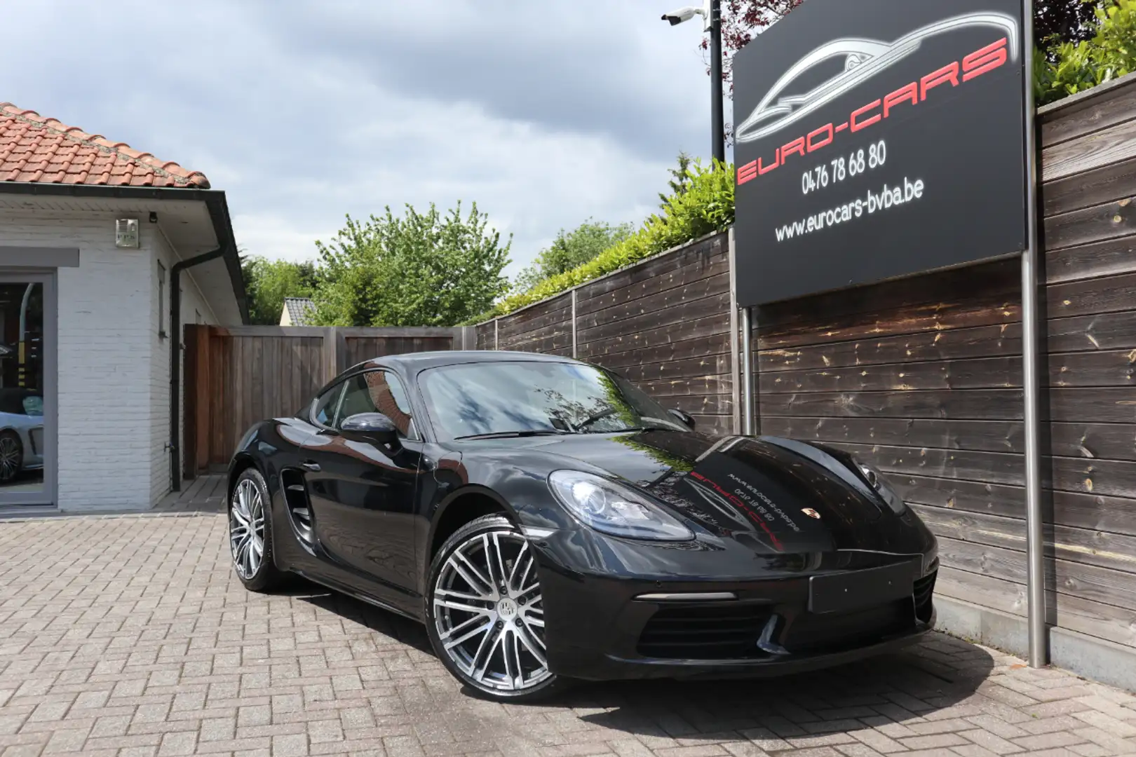 Porsche Cayman 718 2.0 Turbo / leder /xenon/ cruise /20 " alu / Noir - 1