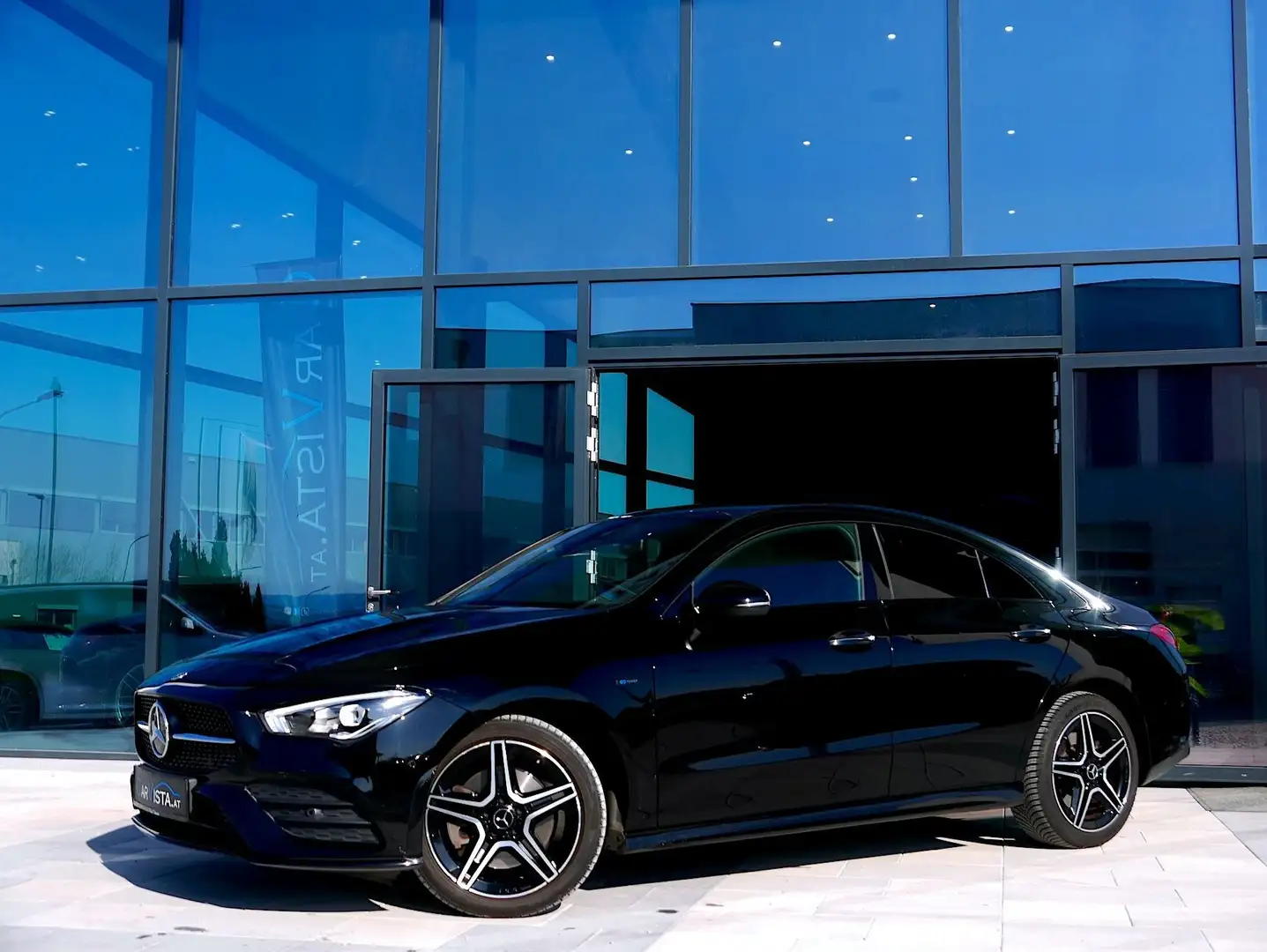 Mercedes-Benz CLA 250 e AMG-LINE *Rückfahramera & Spurhalteassistent* Schwarz - 2