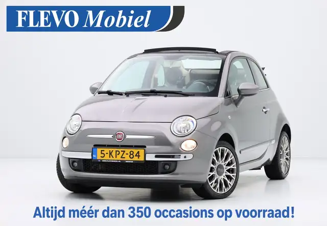 Fiat 500C 0.9 TwinAir Lounge Cabrio Airco|Half Leder|LMV