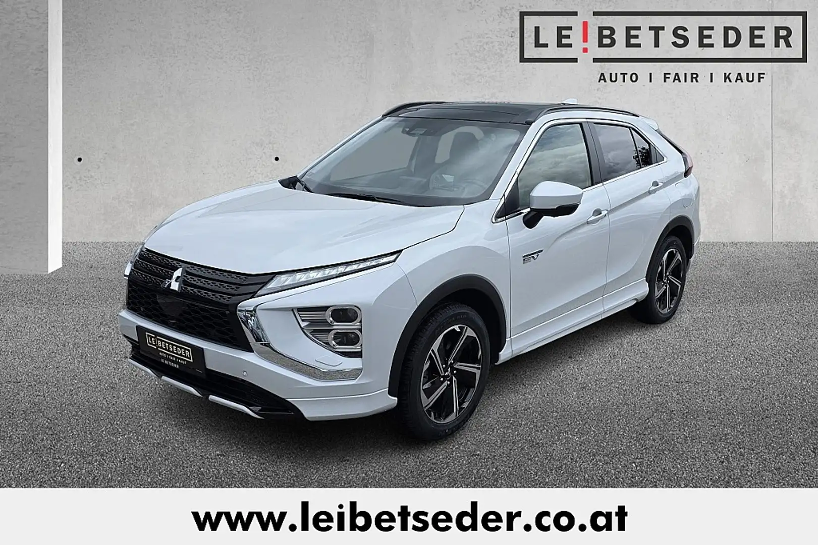 Mitsubishi Eclipse Cross 2,4 PHEV 4WD Diamond CVT Aut. Blanc - 1