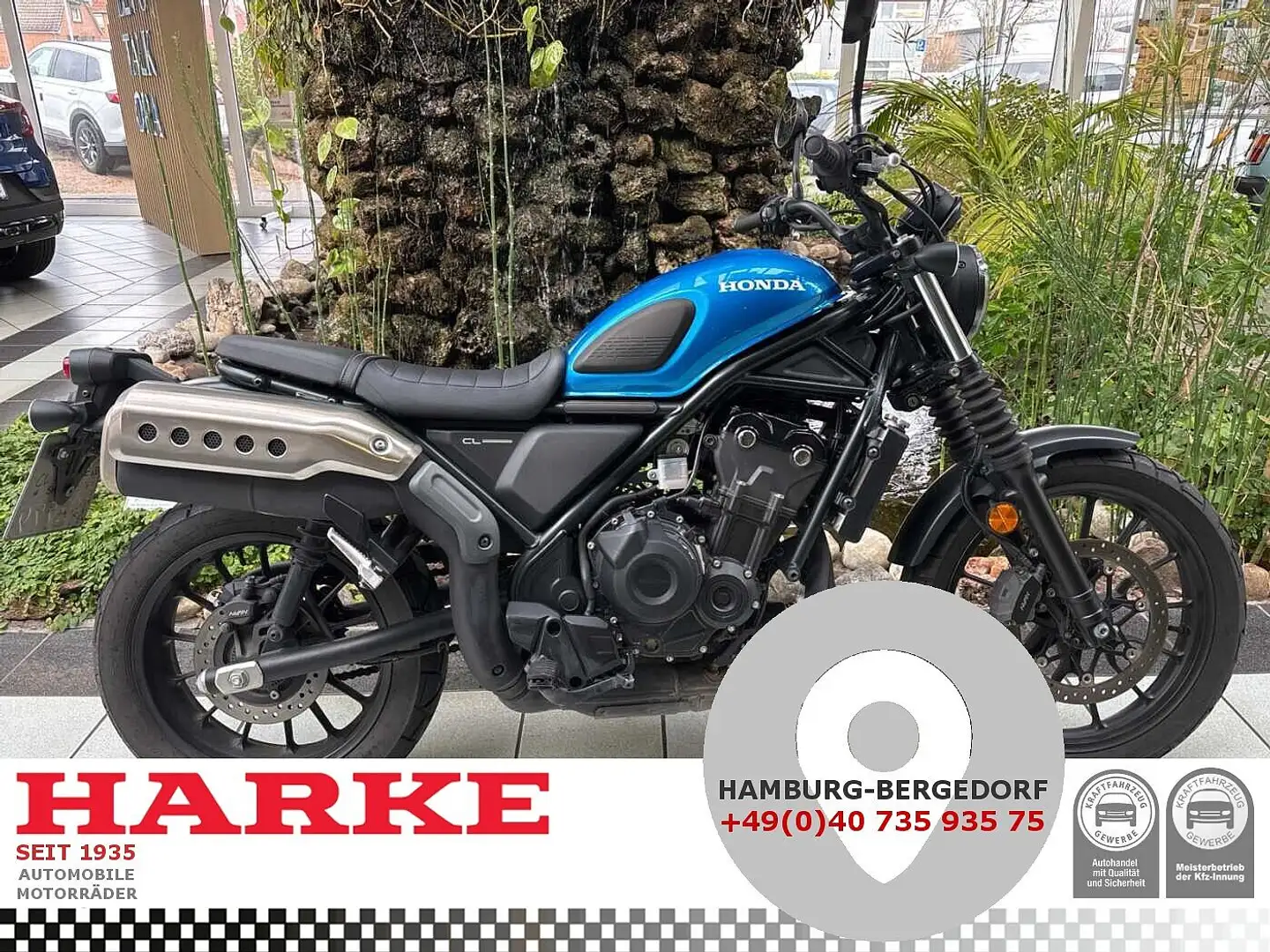 Honda CL 500 ABS Синий - 1