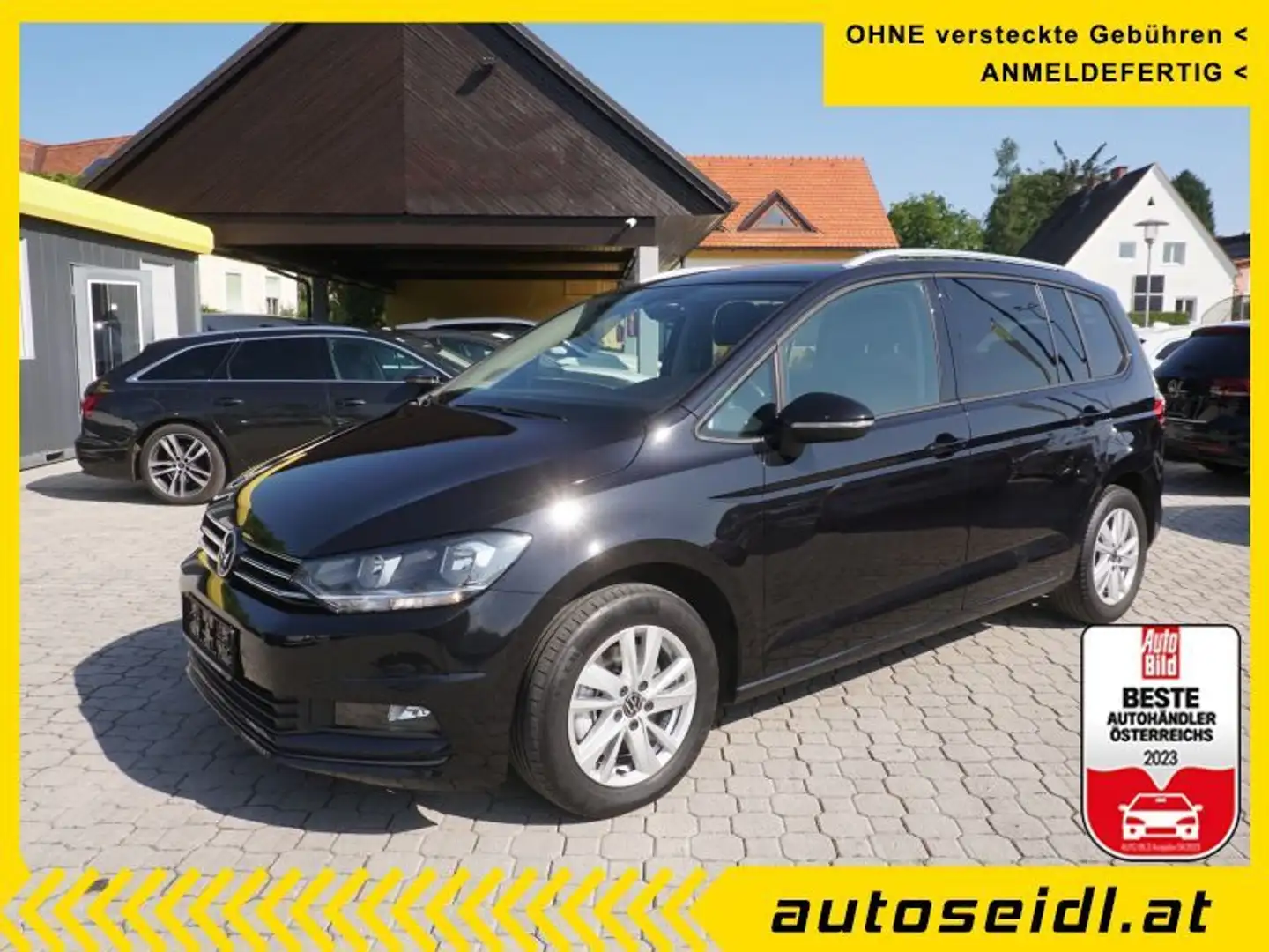 Volkswagen Touran Comfortline 2,0 TDI *2022er+NAVI+KAMERA* Černá - 1
