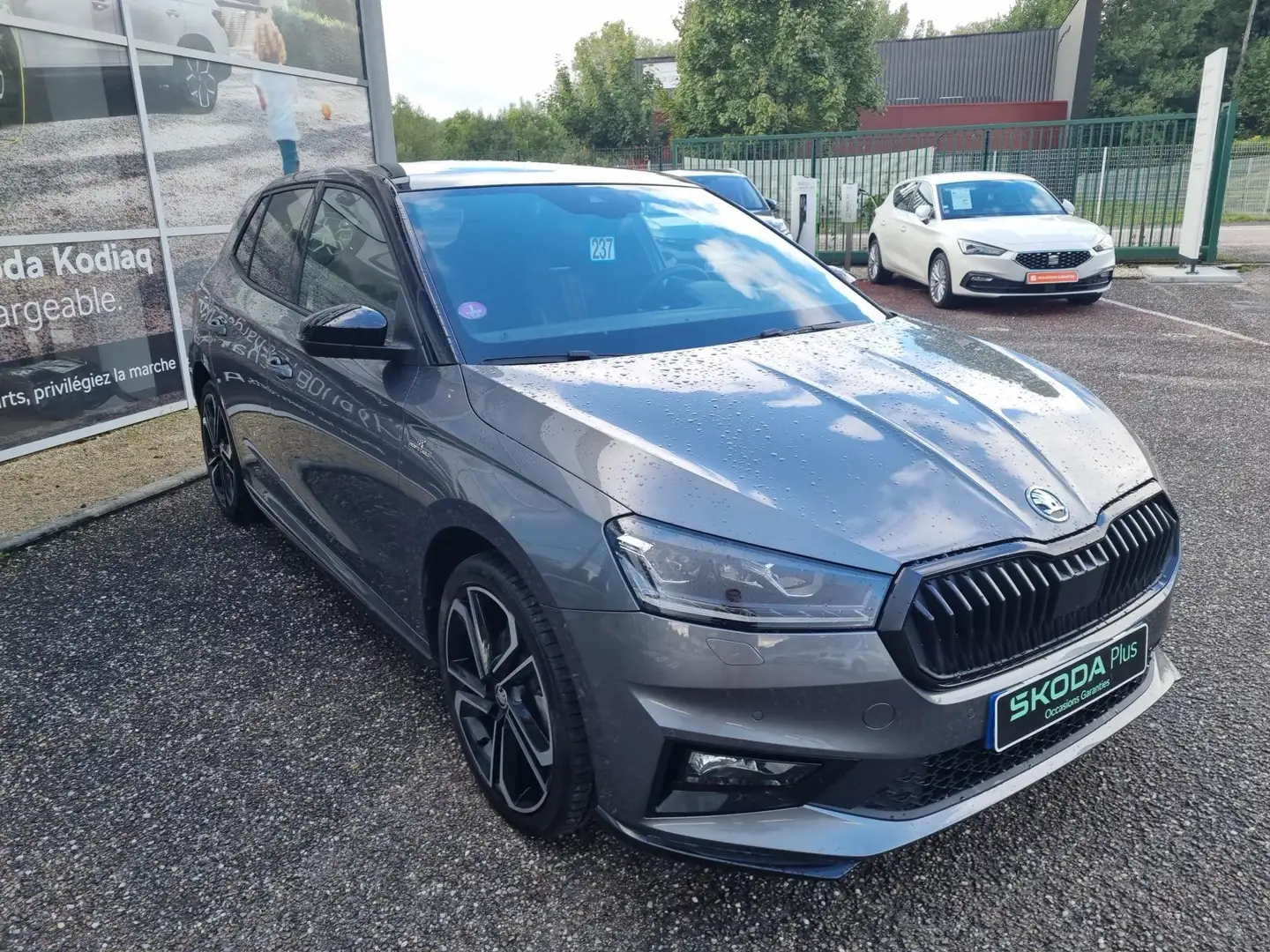 Skoda Fabia 1.5 TSI 150 ch DSG7 Monte-Carlo Gris - 2