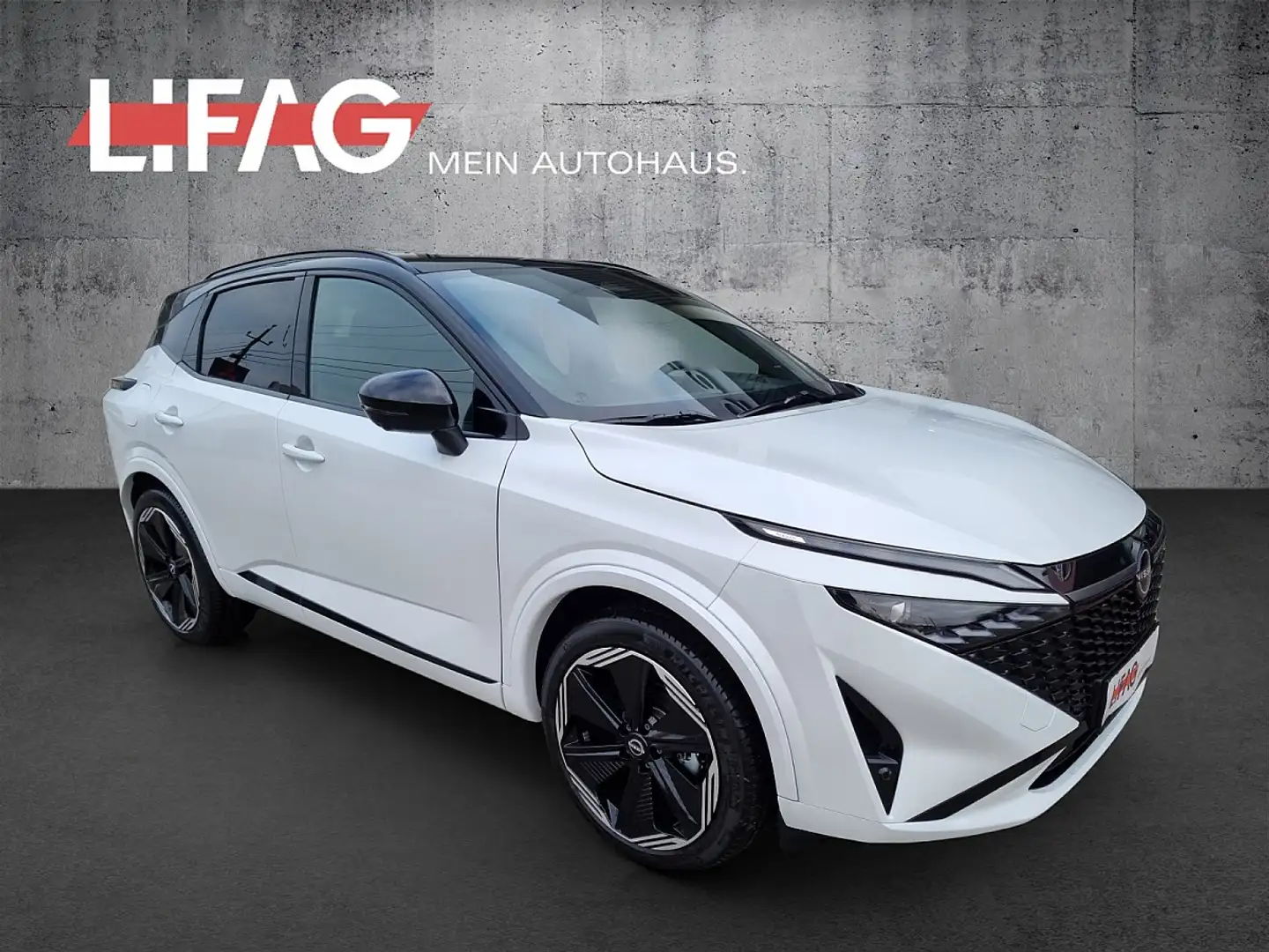 Nissan Qashqai 1,3 MHEV N-Design+ X-Tronic *ab € 37.990,-* Weiß - 1