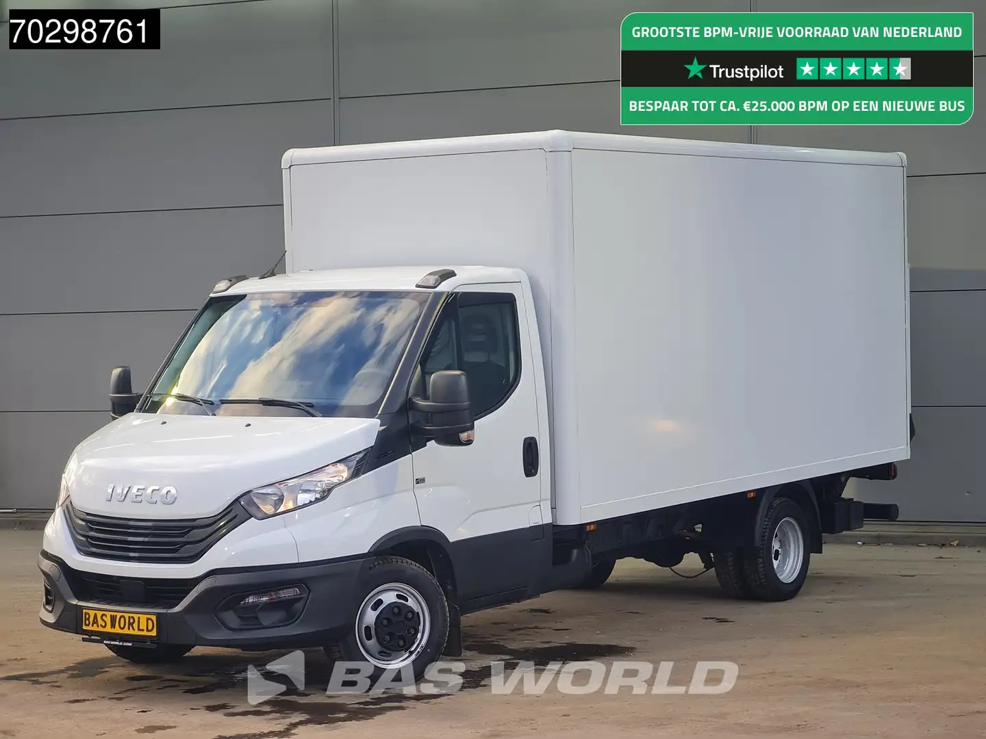 Iveco Daily 35C16 Laadklep Dubbellucht Bakwagen 160PK Airco Eu Wit - 1