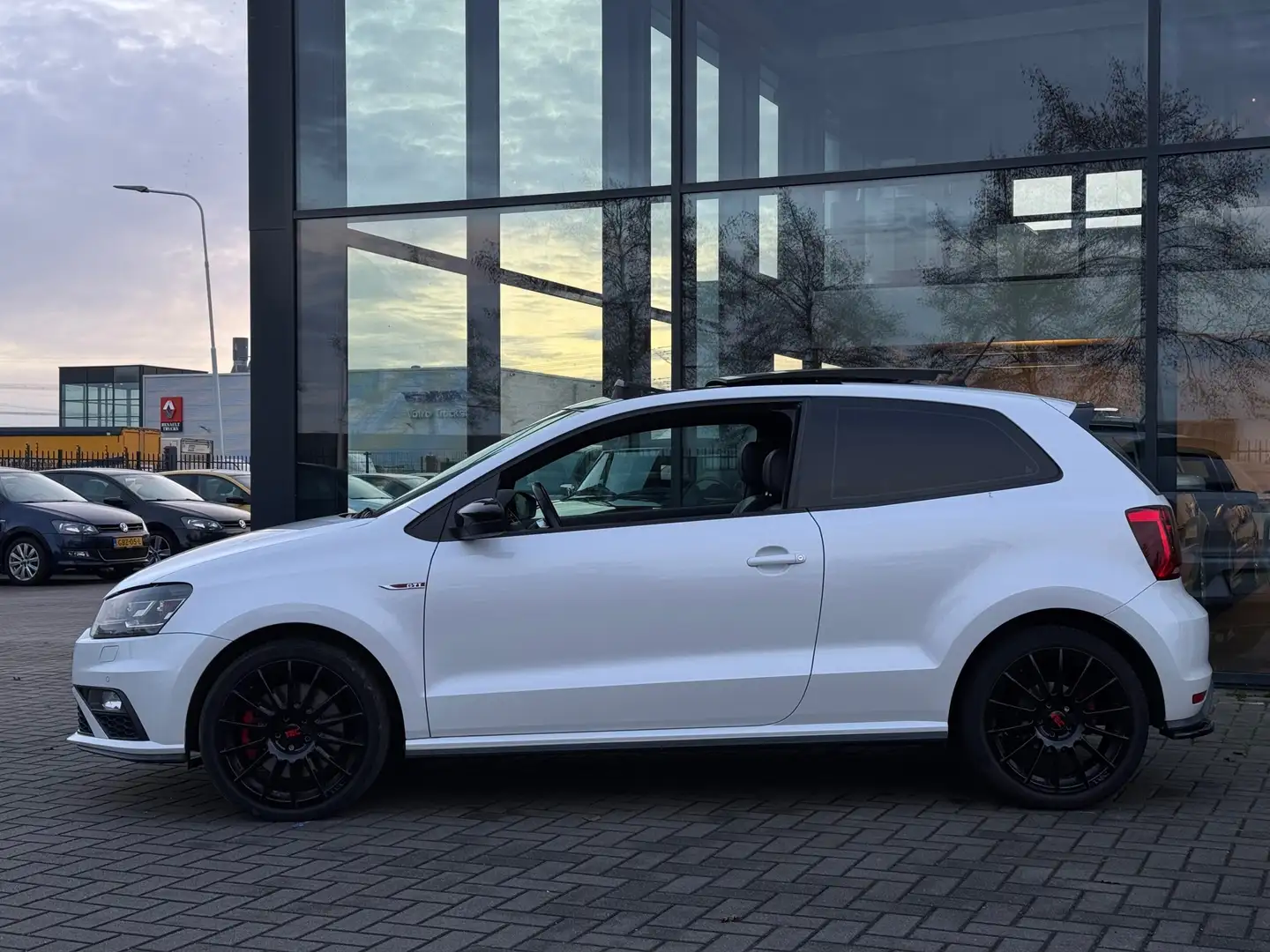 Volkswagen Polo GTI 1.8 TSI * Panoramadak * Navigatie * Cruise Control Blanc - 2
