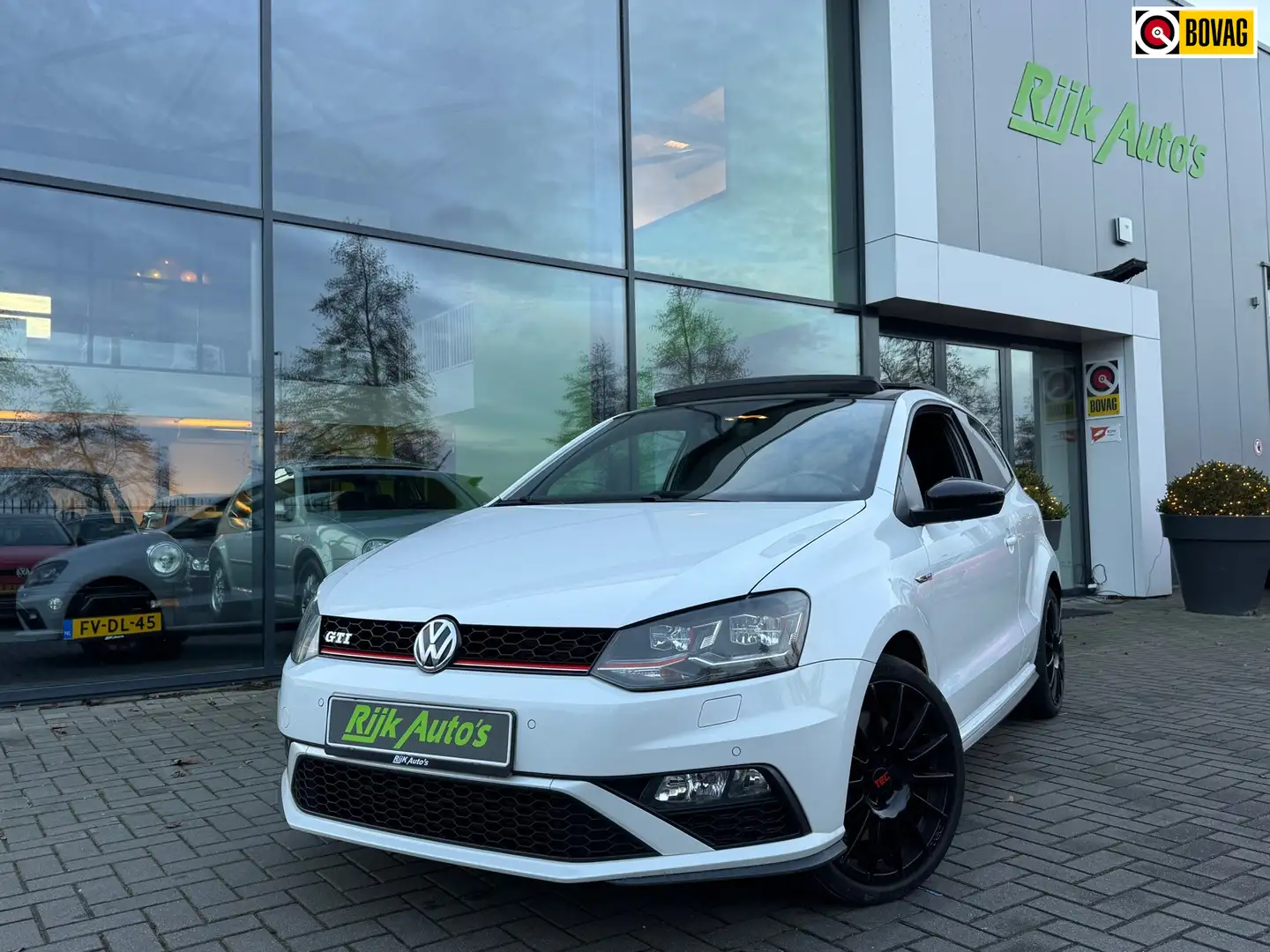 Volkswagen Polo GTI 1.8 TSI * Panoramadak * Navigatie * Cruise Control Blanc - 1