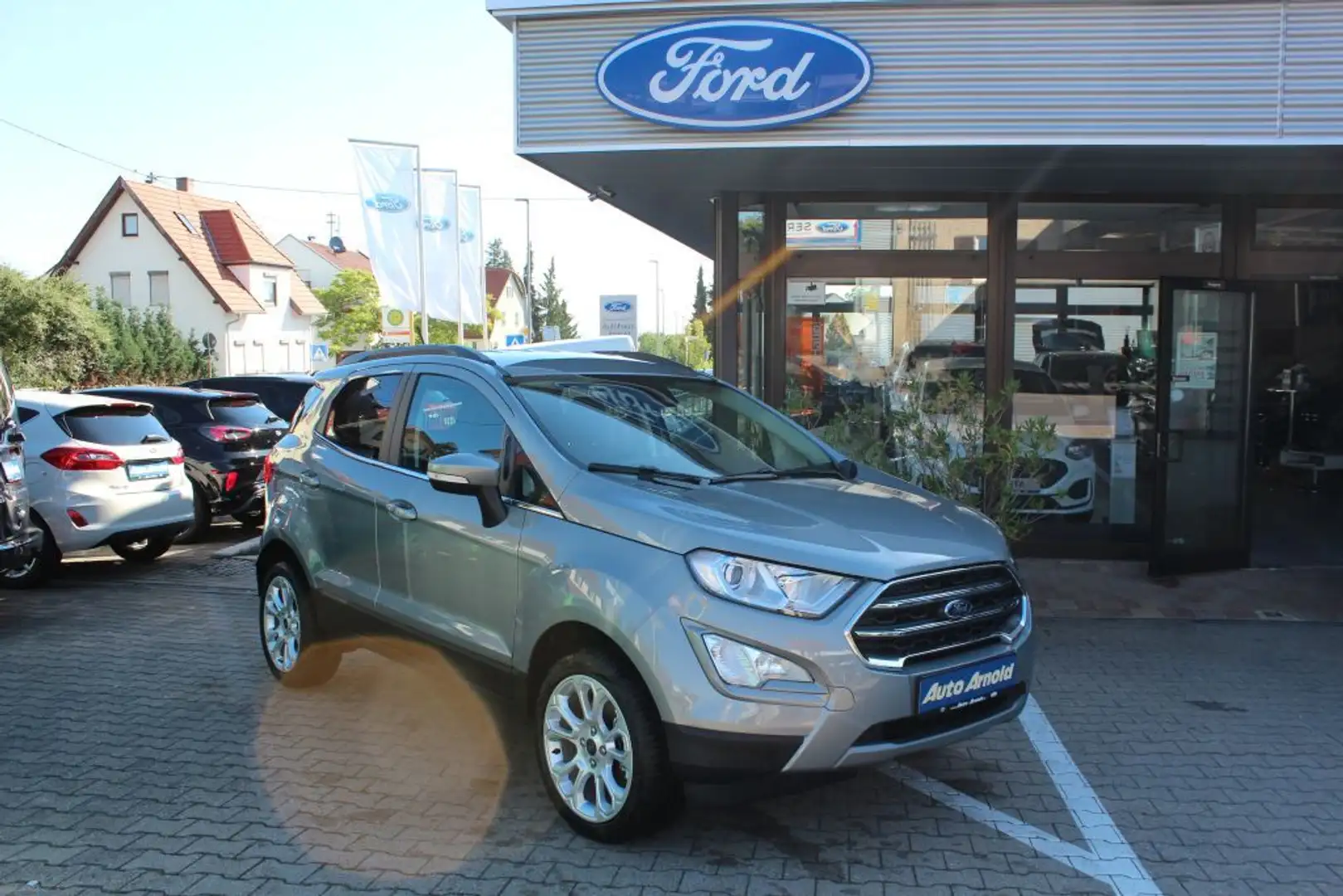 Ford EcoSport ECOSPORT 1.0 EcoBoost TITANIUM *FGS 5J/100TKM* Zilver - 1