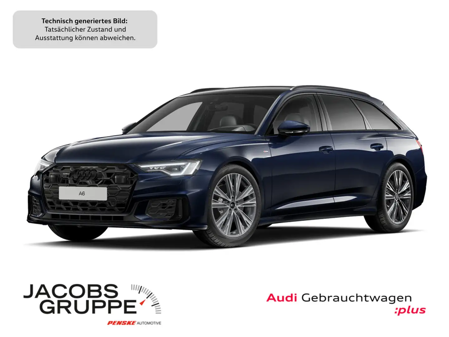 Audi A6 Avant 50 TDI quattro S line ACC*Matrix*PANO*AHK*360° Blau - 1