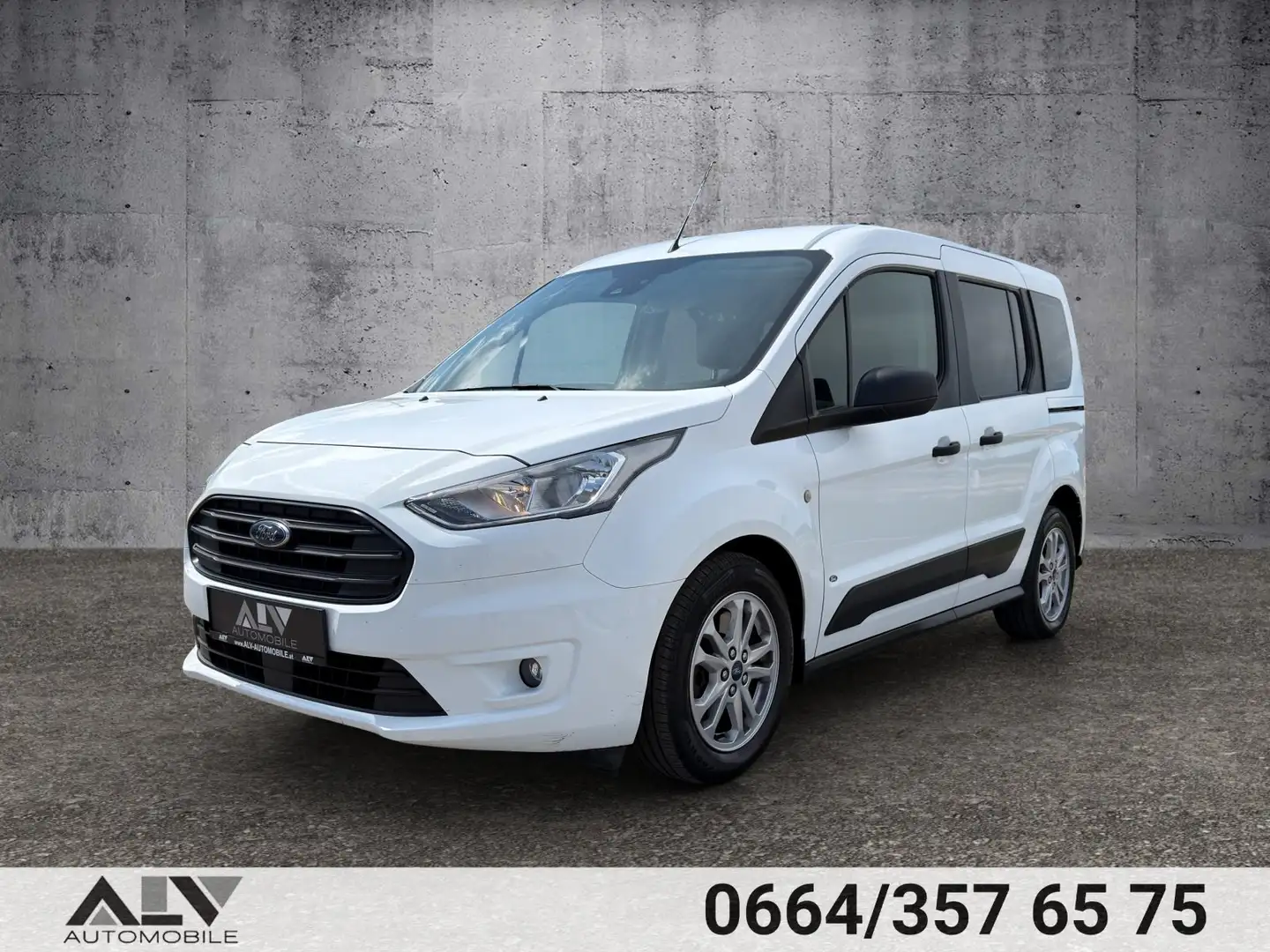Ford Transit Connect Kombi Trend TDCI ACC|Spur|RFK|Mwst. Weiß - 2