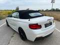 BMW 220 220i Cabrio M Sport Aut. M Sport Weiß - thumbnail 4