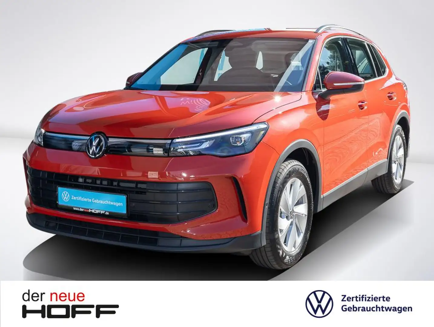 Volkswagen Tiguan 1.5 eTSI DSG Navi AHK LED Kamera Anschlussgarantie Rot - 1