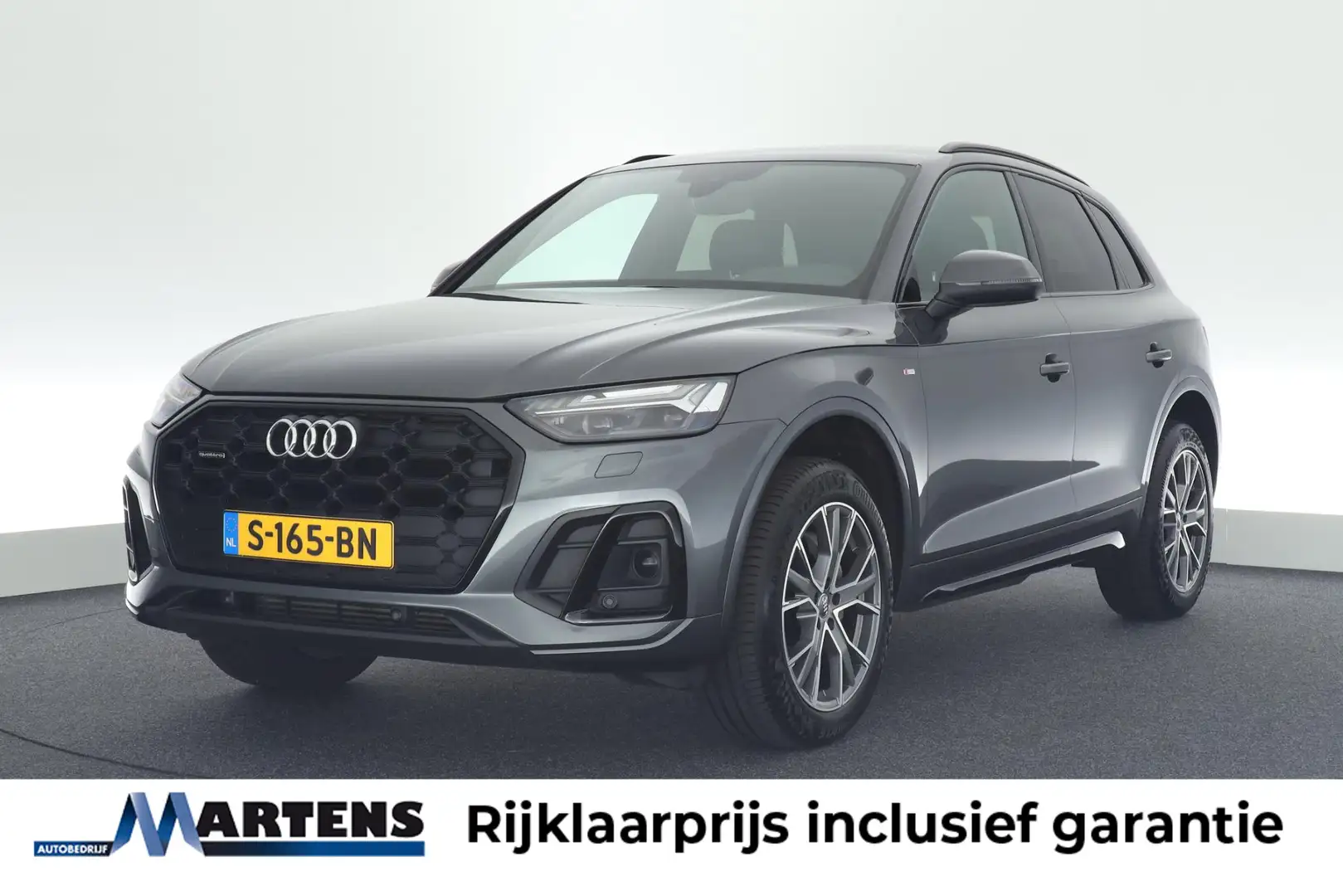 Audi Q5 40 TFSI 204pk S-Tronic 2x S-Line B&O Camera Matrix Grijs - 1