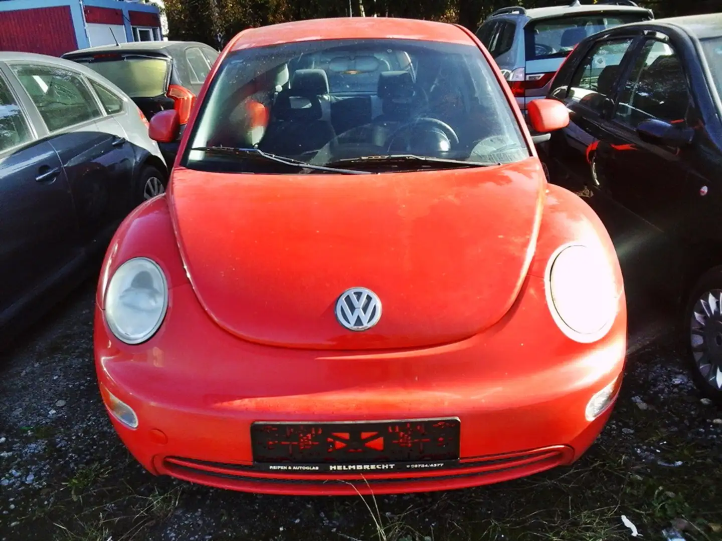 Volkswagen Beetle 2.0i/ Alu+Servo+Klima+ZV+eFH/ ohne TÜV/ 1.Serie Rot - 2