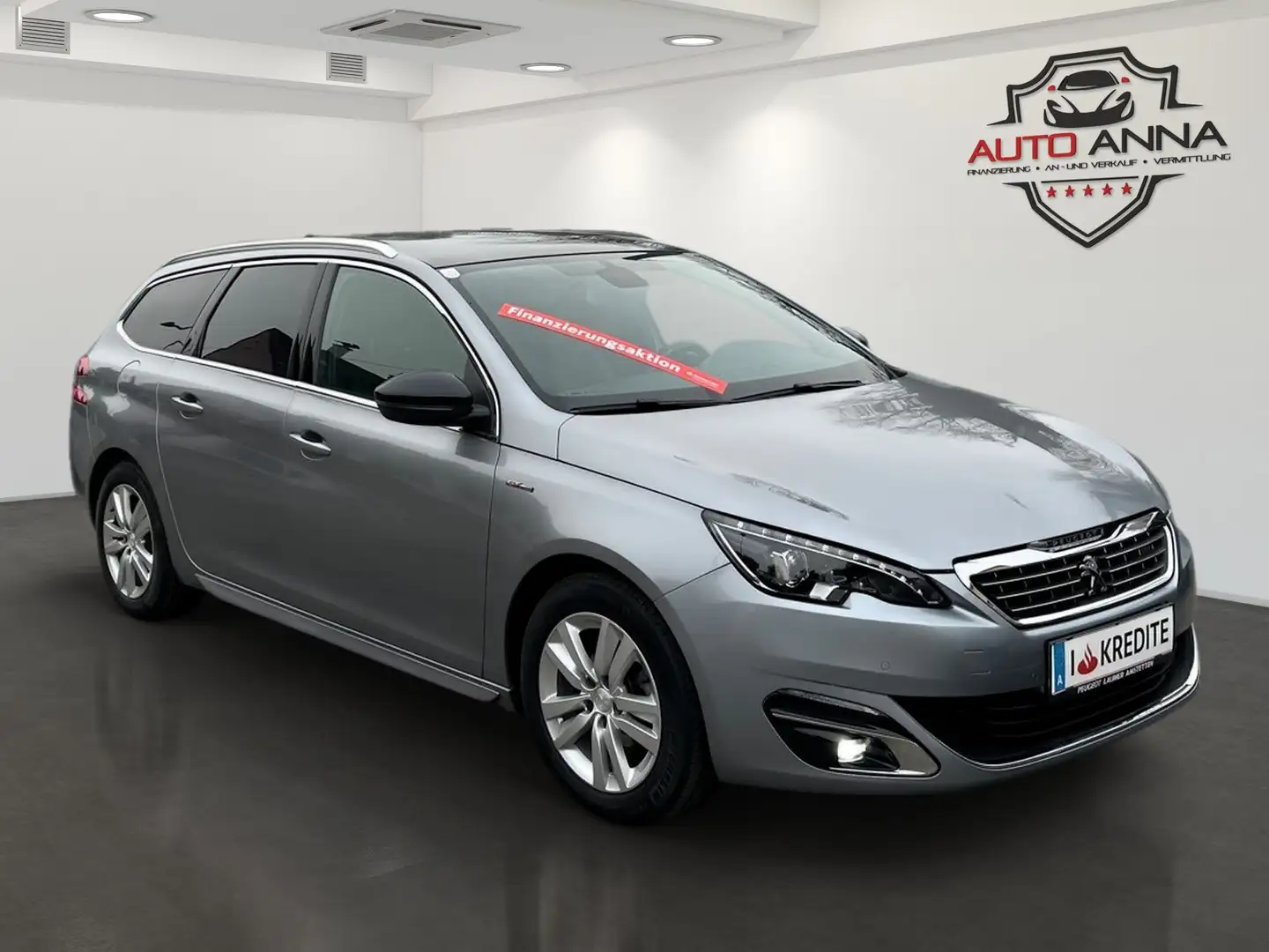 Peugeot 308 SW 1,6 BlueHDi 120 GT Line **Panoramadach**Finanz Grau - 2