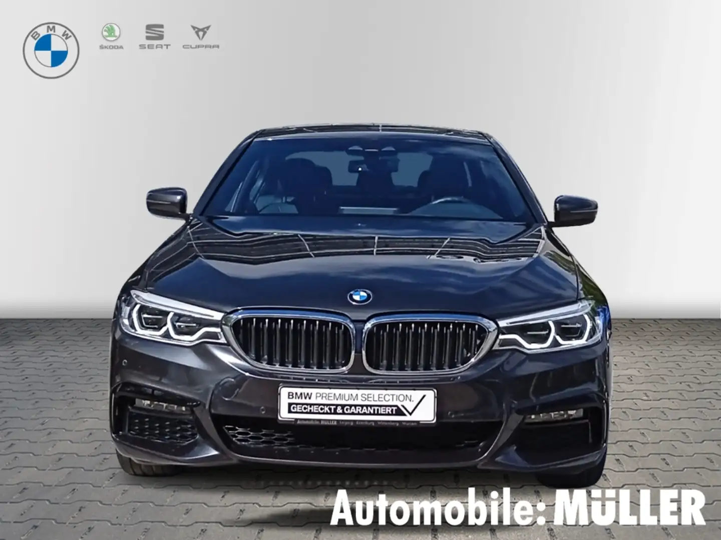 BMW 520 i Limousine MSport*RFK*DAB*Glasdach*Ad.LED* Grijs - 2