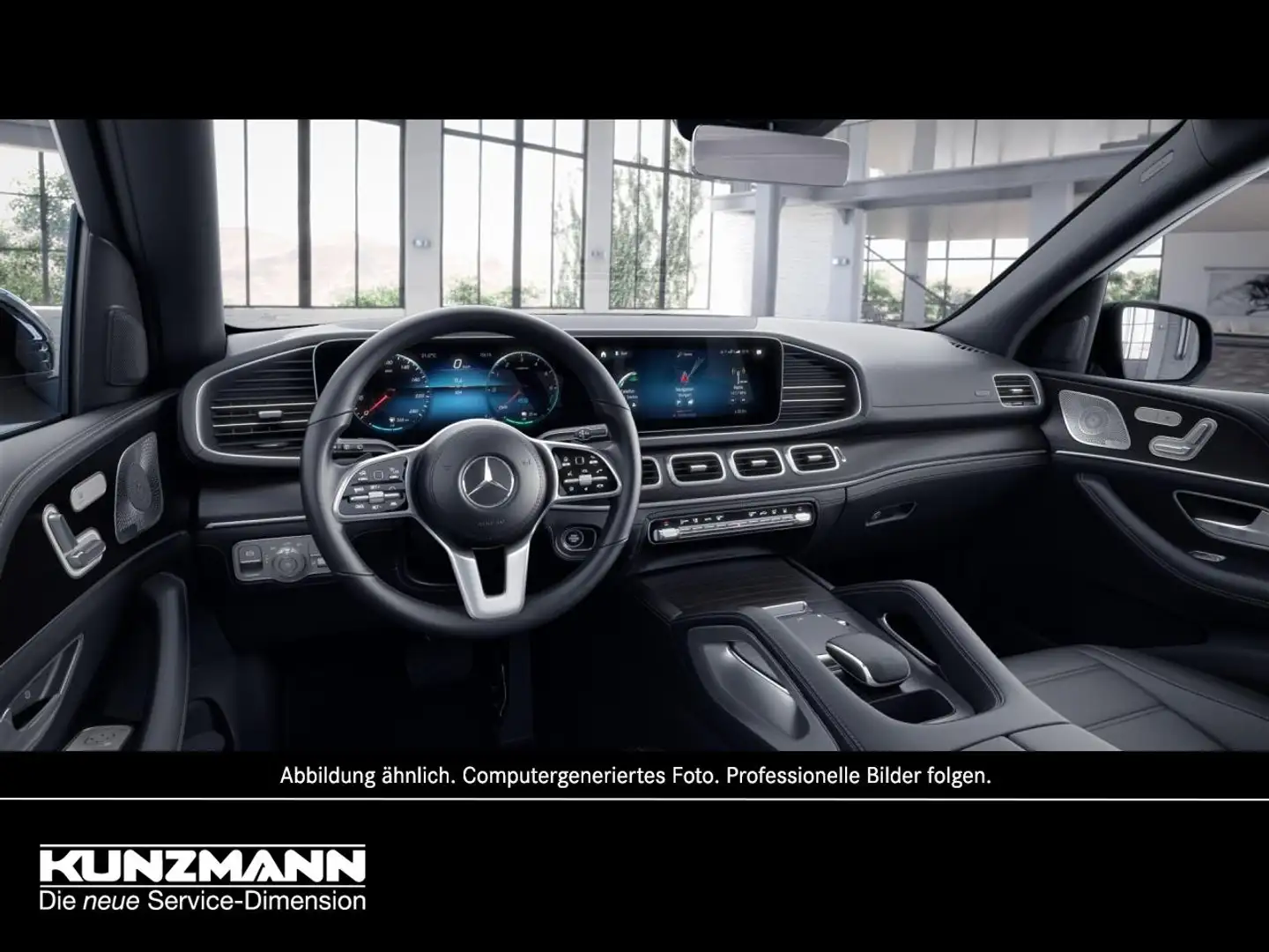 Mercedes-Benz GLE 350 de 4M AMG Distronic Panorama ParkP EasyP Schwarz - 2