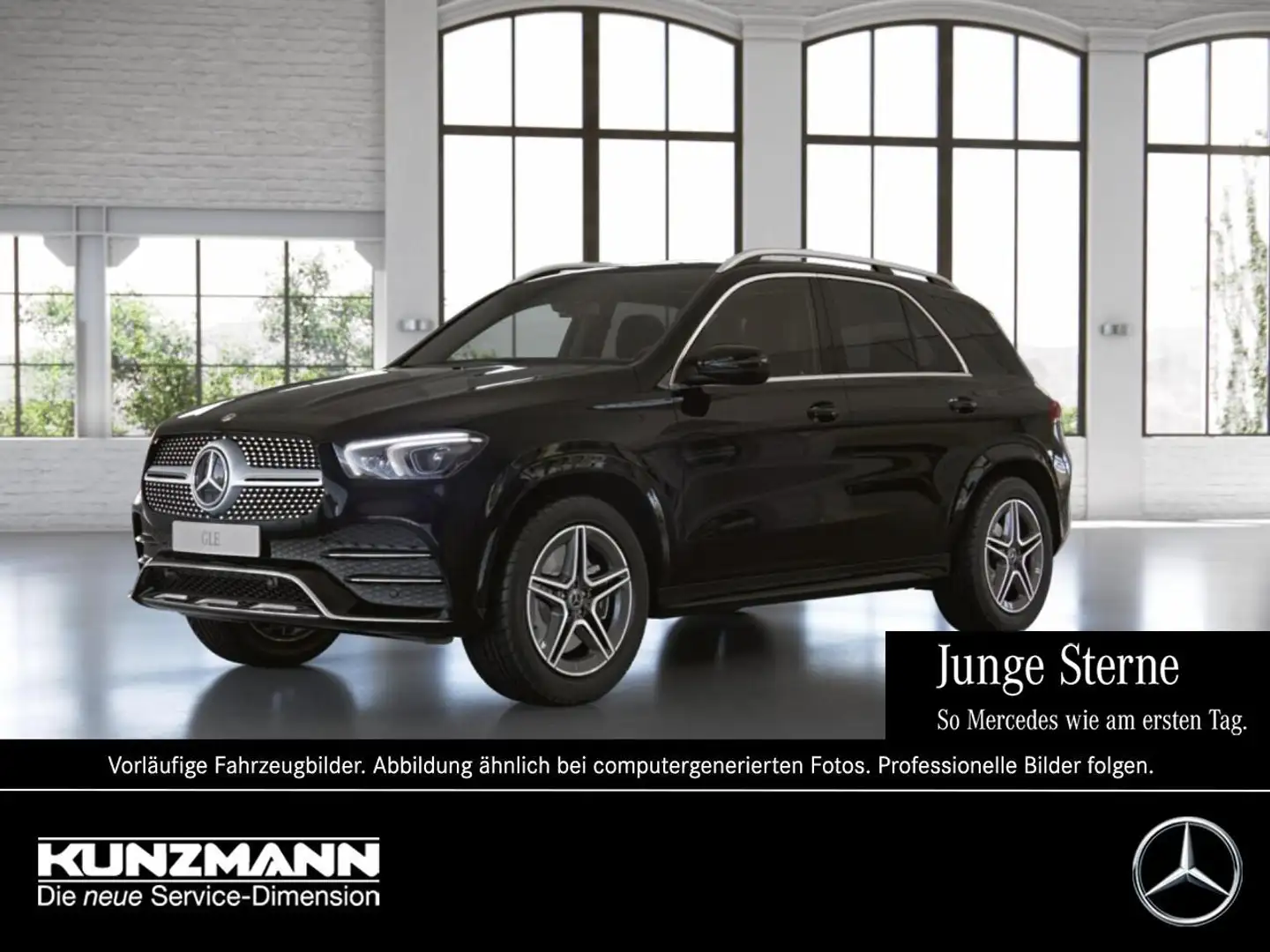 Mercedes-Benz GLE 350 de 4M AMG Distronic Panorama ParkP EasyP Schwarz - 1