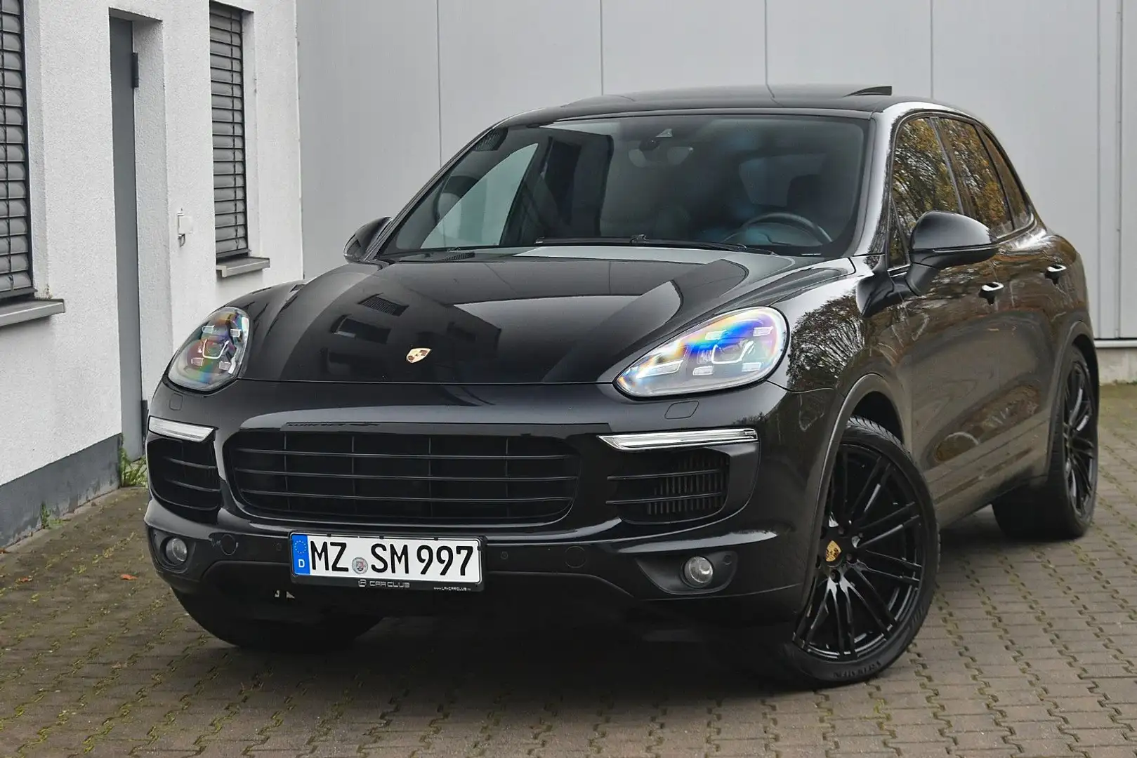 Porsche Cayenne S Diesel Pano! LED! 21 Zoll! AHK! Euro6! Schwarz - 2