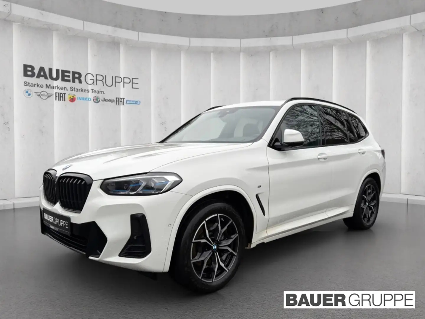 BMW X3 xDrive 30d M Sport LaserPano AHK HiFi Memory Komfo Blanc - 1