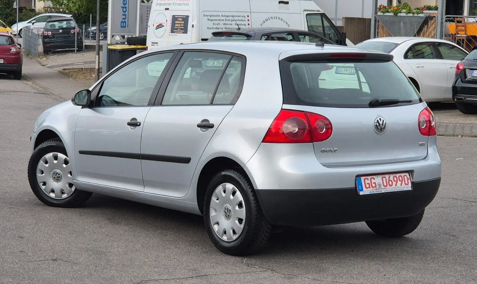 Volkswagen Golf V 1.9 TDI Automatik * 1.HAND*vollscheckheft Zilver - 2