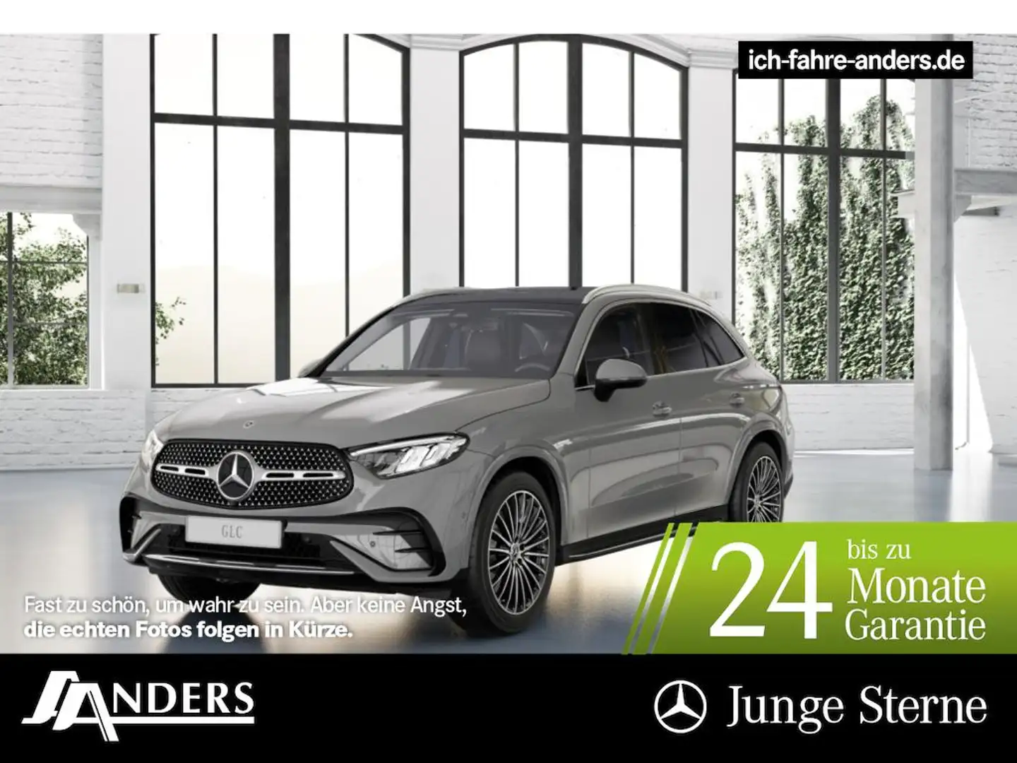 Mercedes-Benz GLC 200 4M AMG AdvPlus+MBUX+PanoSthz+AHK+LED+Kam Grau - 1
