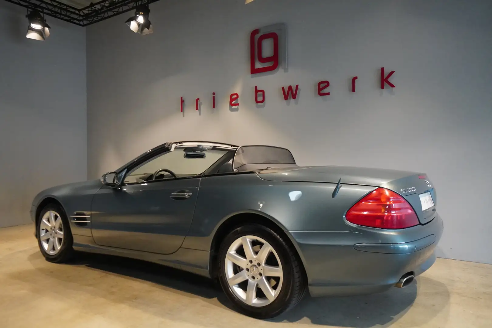 Mercedes-Benz SL 500 5.0 V8 -BRD-FZG-U-frei-1HD-Topas blau-Mod. 2002 Blau - 2