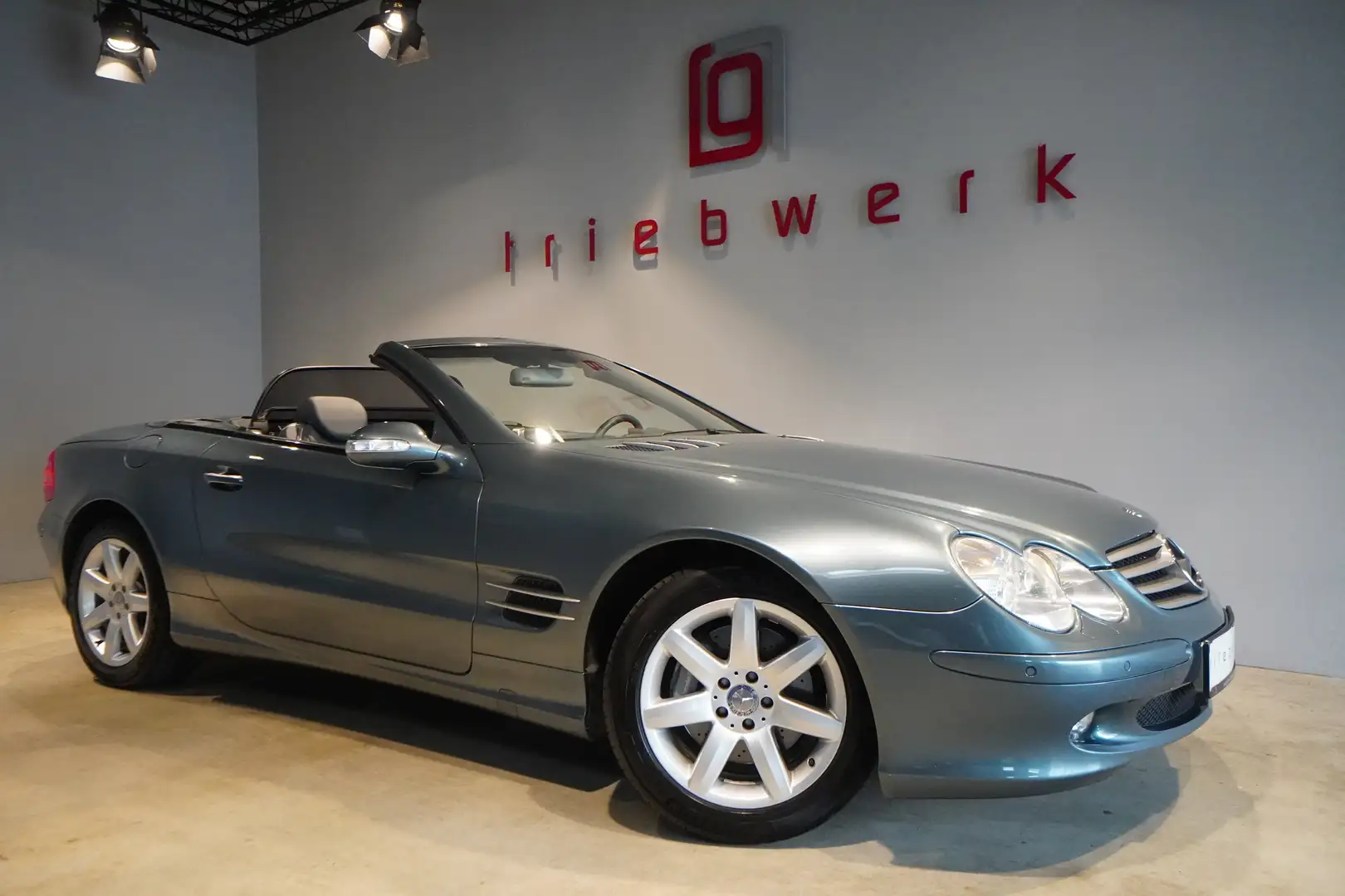 Mercedes-Benz SL 500 5.0 V8 -BRD-FZG-U-frei-1HD-Topas blau-Mod. 2002 Blau - 1